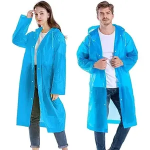 Raincoat EVA Waterproof Unisex Raincoat Full Sleeves - 1PC @109