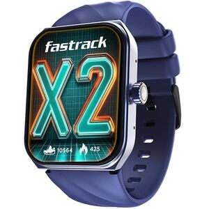 Fastrack Limitless X2 Smart Watch, 1.91" Ultravu with Rotating Crown, 60 Hz Refresh Rate