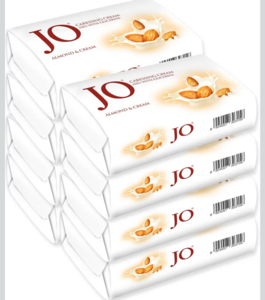 JO Almond Cream Soap Pack of 8, 150 gram