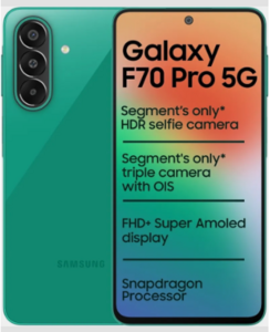 Samsung Galaxy F70 Pro 5G   |  sale  live