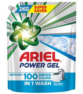 Ariel Power Gel Liquid Detergent Top Load 2kg x 3