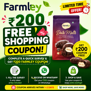 Farmley ₹200 FREE Shopping Coupon