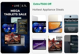 Extra 500 off on hottest appliances steals - liveshop