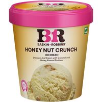 Baskin Robbins Ice Cream Tub Honey Nut Crunch, 450 ml