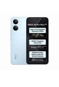 Poco X8 Pro Max (Blue, 512 GB)