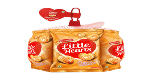 Instamart : Britannia Little Hearts Classic Crunch (Pack Of 4) 
