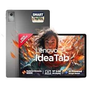 Lenovo Idea Tab Smartchoice |11-inch 2.5K Clear Display, 90Hz Refresh Rate, 8GB RAM, 256GB ROM