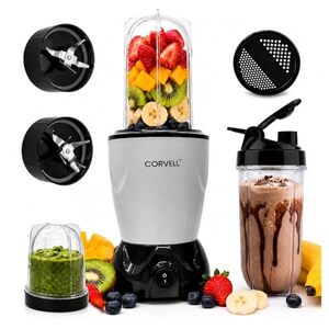 Nutri 500W Portable Juicer Mixer Grinder, Silver, 3 Jar