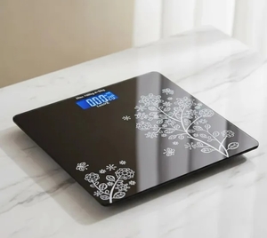 RiDiGo Weight Machine For Human Weight Digital Weighting Scale Black
