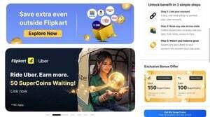 Free Supercoins with Uber