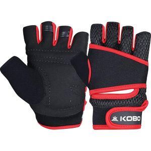 Kobo WTG-63 Weight Lifting Gym Gloves Hand Protector for Fitness Training 