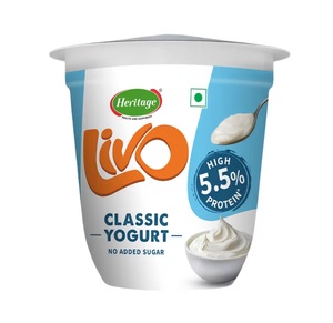 Swiggy Instamart: Heritage Livo Classic Yogurt 400gm (Location Specific)