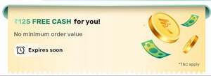  BigBasket: Get ₹125 FREE Cash – No Minimum Order Value