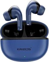 Kratos Pop Ear Buds Wireless with 60H Playtime, Noise Isolation & Clear Calls, Bluetooth Earbuds with Voice Assistant, Ear Buds with Bluetooth V 5.3 & with Type C Fast Charging, IPX4 TWS Earphones 