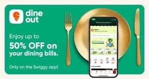 Swiggy Dineout- Onesta Flash Sale Live Check 