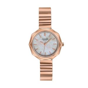 Sonata Poze 9 with Quartz Analog with SS Cut fold Strap Watch for Women
