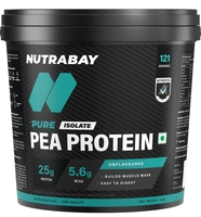 4 kg Nutrabay Pure 100% Pea Isolate - Plant-Based Protein - (675/ kg)