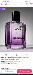  BRIT ACCENT Perfume Deal @ Just ₹98! 