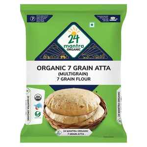 Zepto: 24 Mantra Organic 7-Grain Atta 5kg (Location Specific)