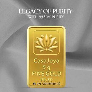CASAJOYA 5gm_CJ_GOLD_Bar_ sshopsy 24 (995) K 5 g Gold Bar