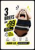  GOAT Premium Men's Briefs – Assorted Pack of 3