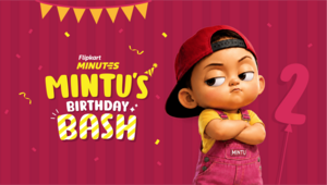 Flipkart Minutes Birthday Bash - Mintu Ko Hasao Deals Paao (Unlock upto 25% discount coupon)