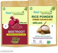 Desi Goodness - Fairness Face Pack for All Skin Type (Pack of 2)