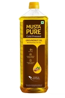 Mustapure Cold Pressed Groundnut Oil 1 L