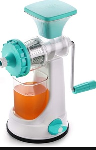 Ganesh Fruit & Vegetable Steel Handle Juicer, Blue