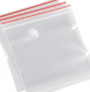 ProKart Premium Zip Lock Pouches/Bags for Prasad Bag Storage | Freezer RE-USABLE Zipper Bags | Ziplock Bags for Fridge Storage | Zip Lock Bags Medium Transparent (4"X 6") (50 Ziplock Pouch)