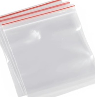 ProKart Premium Zip Lock Pouches/Bags for Prasad Bag Storage | Freezer RE-USABLE Zipper Bags | Ziplock Bags for Fridge Storage | Zip Lock Bags Medium Transparent (4"X 6") (50 Ziplock Pouch)