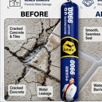 VBCART Waterproof Silicone Sealant,HIGH STRENGTH SILICON SEALNT Adhesive (750 g) Adhesive (700 ml