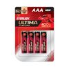 Eveready Ultima Alkaline AAA Battery, 400% Longer Lasting, Pack of 4