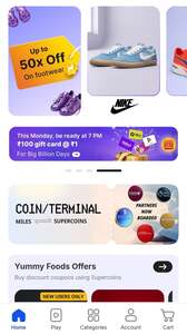 (Upcoming ) ₹1 Gift Card Sale | Flipkart Big Billion Days – ₹100 Gift Card @ just ₹1 