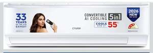 Cruise Smart Choice 2 Ton 3 Star Inverter Split AC (CWCVBM-VQ1D243, White)