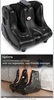 Lifelong Foot & Calf Massager Machine for Pain Relief | 3 Adjustable Intensity Levels| Electric Massager with Digital Display | Feet Massage for Blood Circulation & Soothing Heat - Max Temp upto 42°