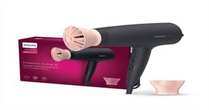 Philips Thermoprotect Compact Hair Dryer (Black, 2100 W)