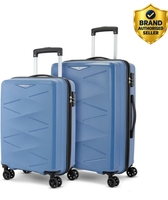 Kamiliant by American Tourister Hard Body Set of 2 Luggage 4 Wheels - (S,M) - Blue, Black