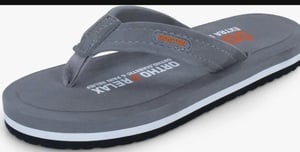 DOCTOR EXTRA SOFT Ultra Cushion Slippers for Men's| Lightweight & Comfortable| Orthopedic & Diabetic| Casual & Stylish| Non-Slip Durable Mcr Dr Chappals & House Flip flops For Gent's & Boy’s D-32