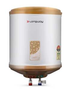 Longway 25 L Storage Water Geyser 5 Star BEE Energy Rating | SS Tank with Anti-Rust Coating |Multi Safety (Superb, Ivory)