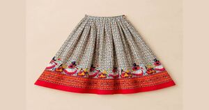 Festive Navratri Long Skirt on Instamart: