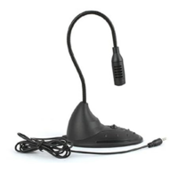 Price Drop: PremiumAV 3.5mm Wired Desktop Microphone – Flexible Gooseneck Noise-Cancelling Mic for PC, Laptop, Gaming, Online Classes, Voice Recording, Video Calls, Podcast & Meetings (Black)