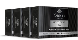 yardley London Gentleman Classic Activated Charcoal Men's (4x100 g) 