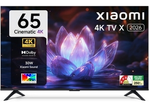 XIAOMI X Series 165.1 cm (65 inch) Ultra HD (4K) LED Smart Google TV 2026 Edition 