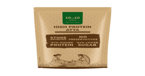 (560003- bengaluru) 10on10foods High Protein Atta 5 kg