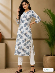 Jankhana Women's Kurta upto 86% off + (10% + 10%) off coupons 