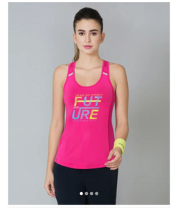 AJIO: VAN HEUSEN
Proactive Elite Mesh Panel & Super Stretch Racerback Tank Top  