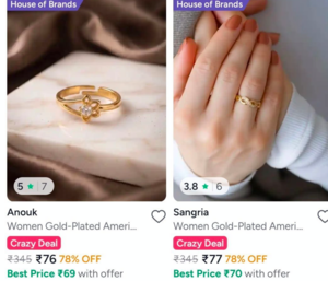 MYNTRA JEWELLERY STEALS