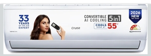 Cruise 1.5 Ton 3 Star VarioQool Inverter Split AC (New BEE, CWCVBM-VQ3D173)