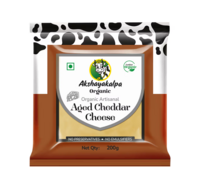 Akshayakalpa Organic Aged Artisan Cheddar Cheese 200g